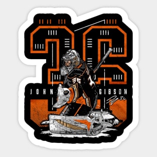 john gibson future Sticker